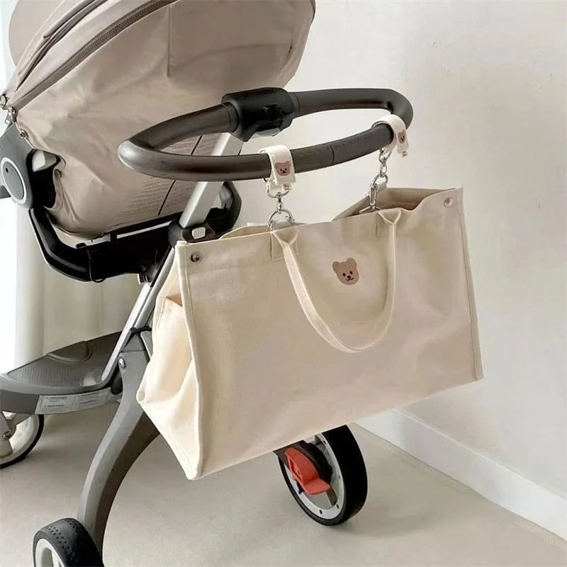 Bolsa de Maternidade Infantil Premium Lenogue para Maternidade Infantil Branco