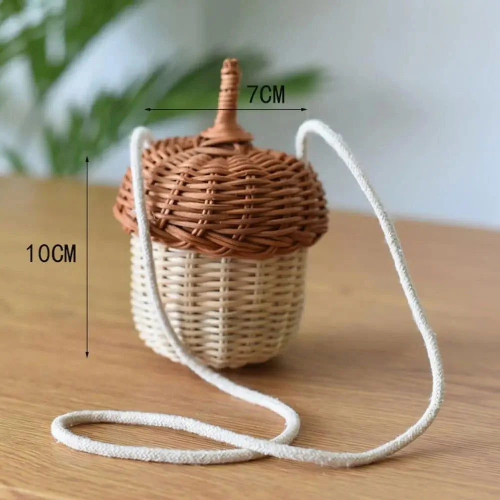 Bolsa Infantil Amendoim Bege Lenogue