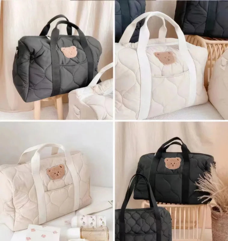 Bolsa Infantil Maternidade para Inverno Marrom Lenogue