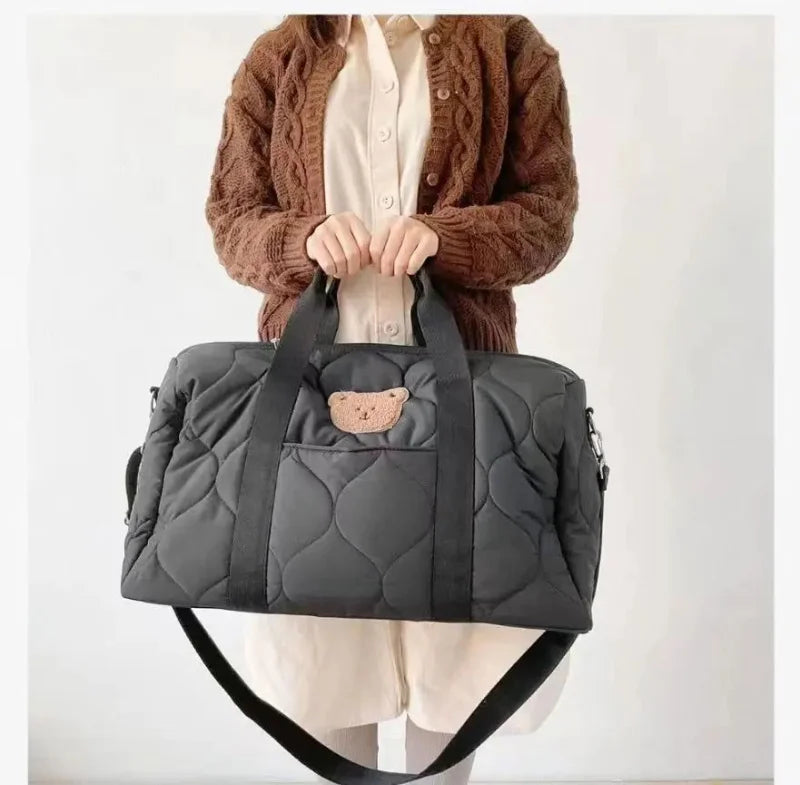 Bolsa Infantil Maternidade para Inverno Marrom Lenogue