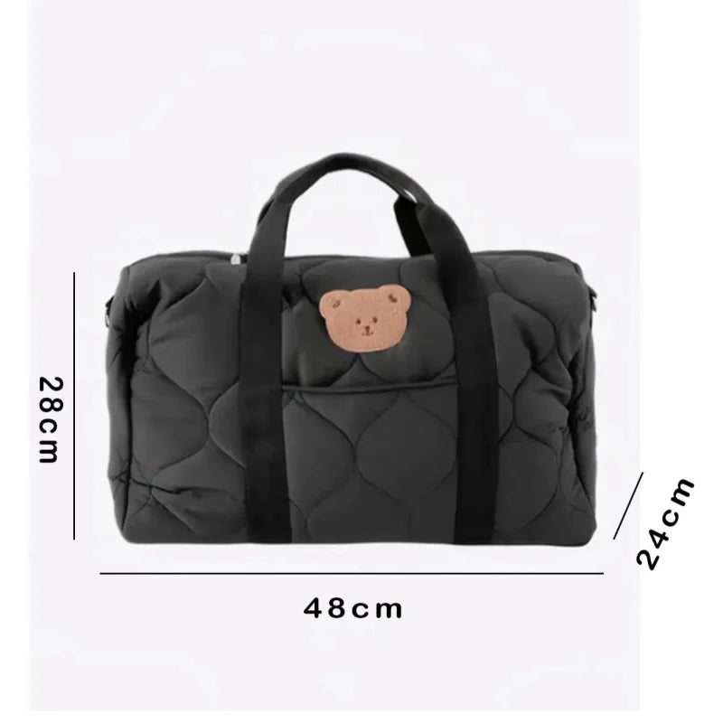Bolsa Infantil Maternidade para Inverno Marrom Lenogue
