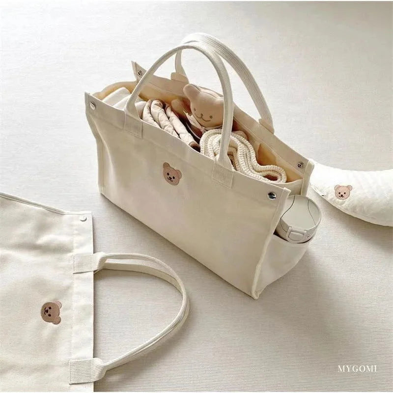 Bolsa Infantil Maternidade Premium Bege Lenogue