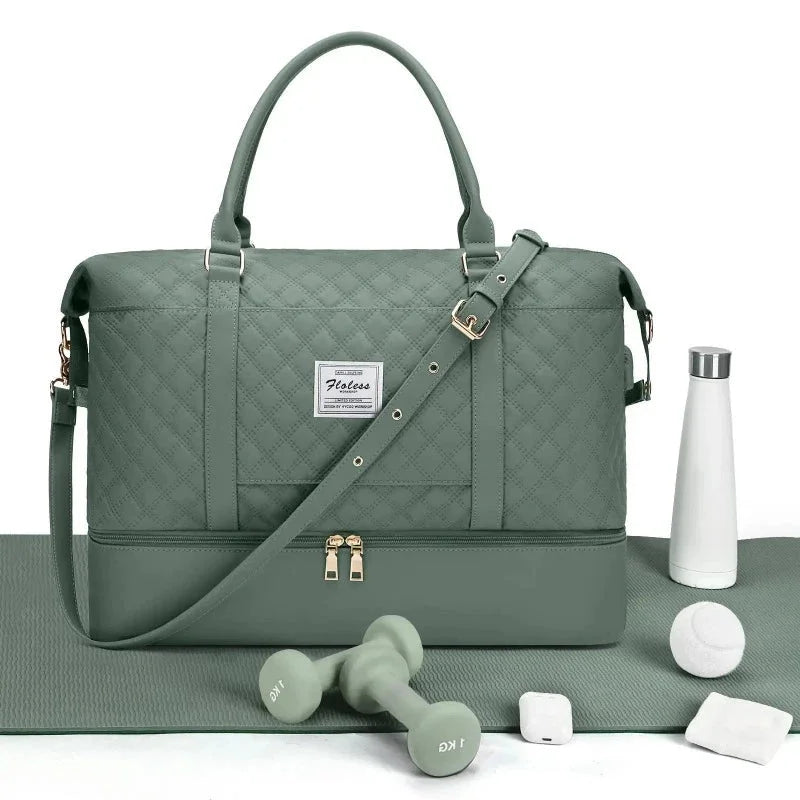 Bolsa Infantil Viagem com Alça de Ombro Azul Lenogue Verde