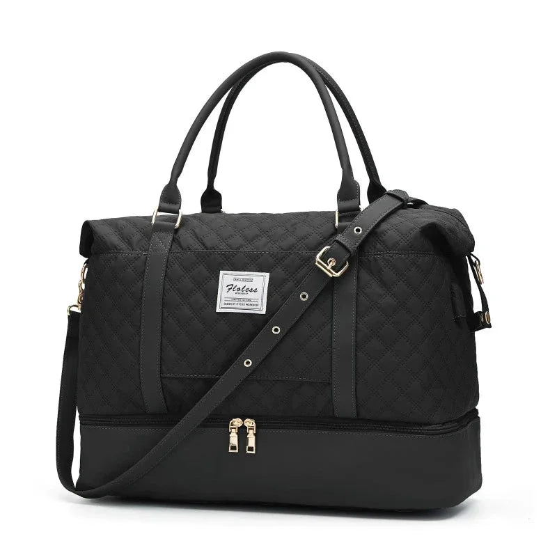 Bolsa Infantil Viagem com Alça de Ombro Azul Lenogue Preto