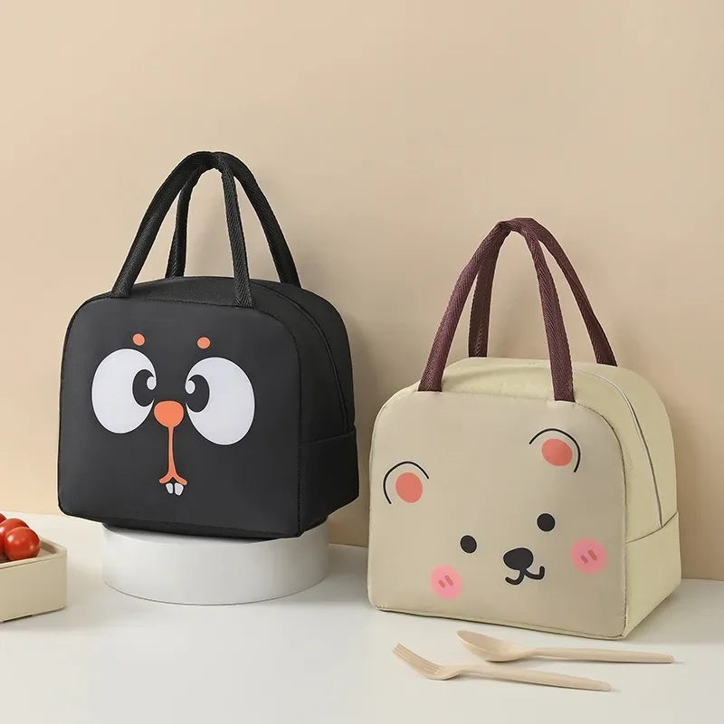 Bolsa Térmica Infantil Portátil com Estampa de Animais Lenogue