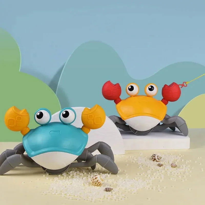 Brinquedo Infantil Caranguejo Dançante Vermelho Lenogue