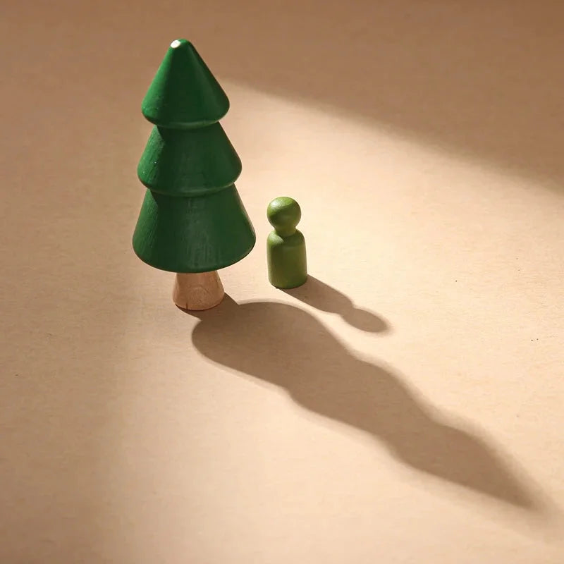 Brinquedo Infantil Floresta em Bloco Colorido Lenogue