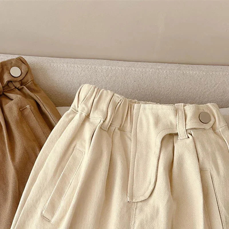 Calça Infantil Algodão Bernardo Cinza Lenogue