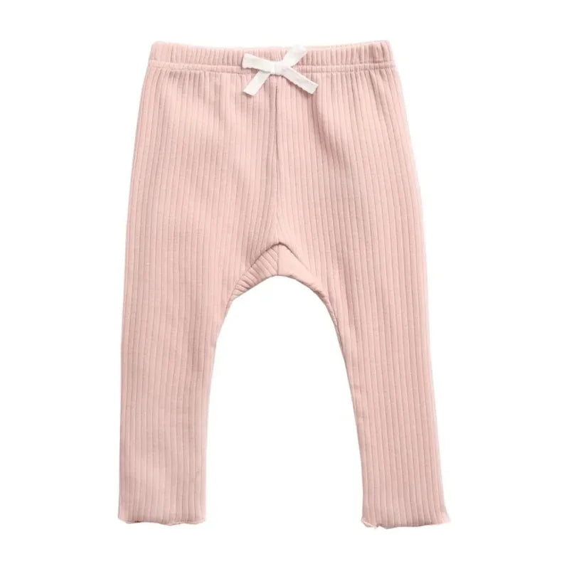 Calça Infantil Canelada Casual Cinza Lenogue