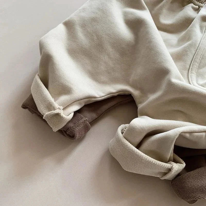 Calça Infantil Moletom Culote Cinza Lenogue