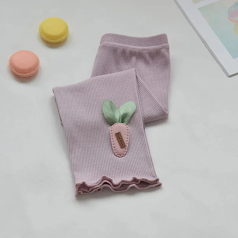Calça Legging Infantil Bunny Rosa Lenogue