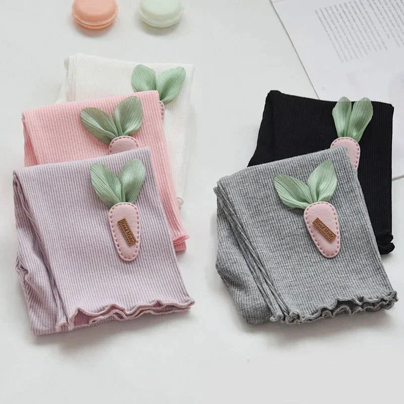 Calça Legging Infantil Bunny Rosa com Design Elegante Bunny Lenogue