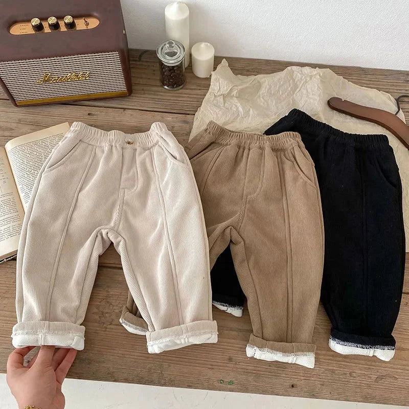 Calça Luxuoso Fleece Lenogue para Crianças Confortável e Aquece no Inverno