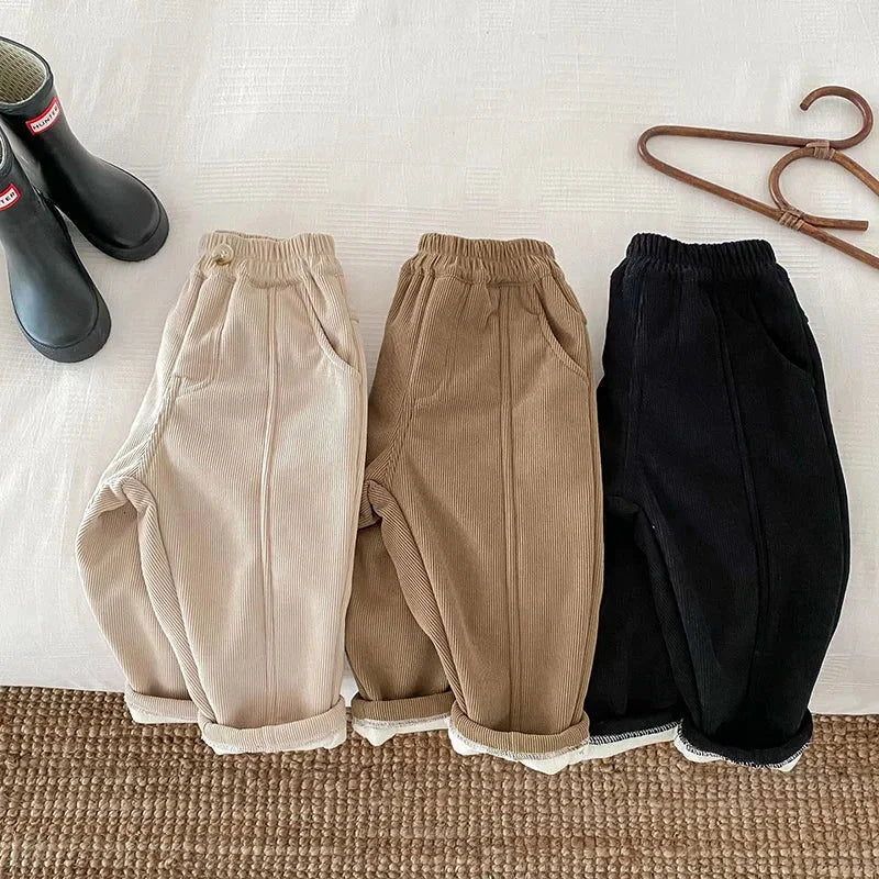 Calça Luxuoso Fleece Lenogue para Crianças Confortável e Aquece no Inverno