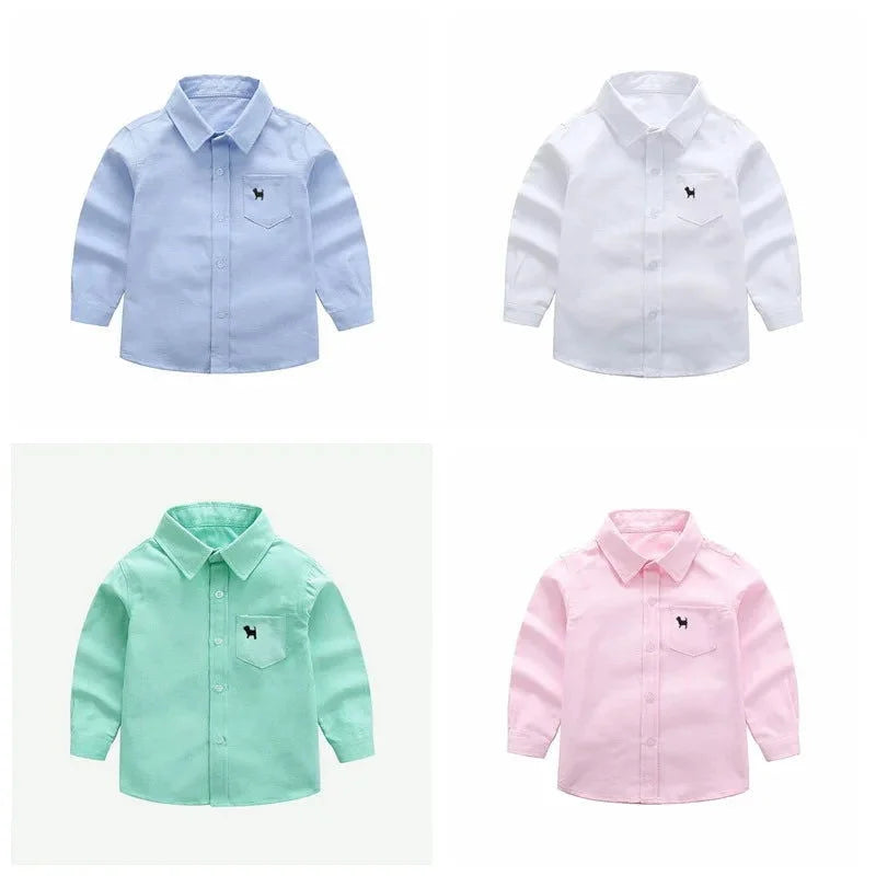 Camisa Infantil Masculina João Azul Lenogue