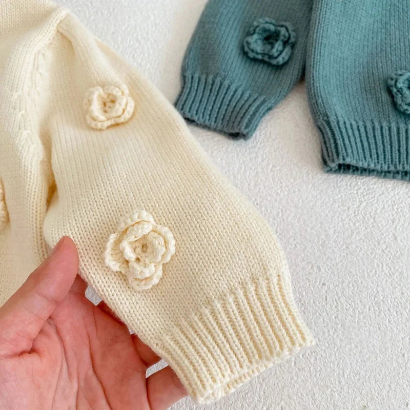 Casaco Infantil Cardigan Petúnia Lilás Lenogue