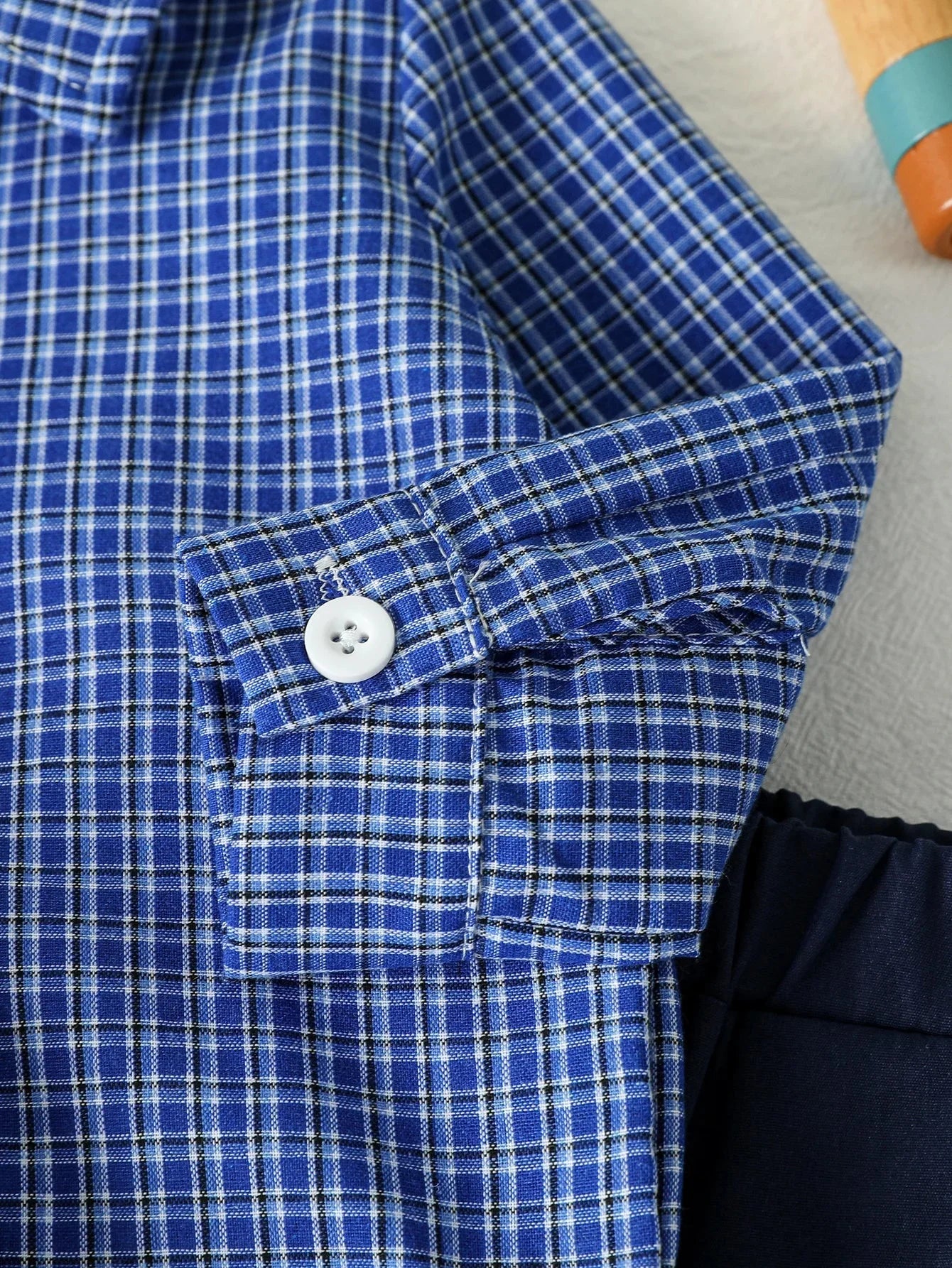 Conjunto Infantil 3 Peças Camisa Listrada Colete Calça Social Lenogue