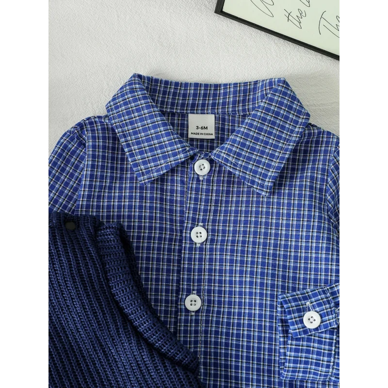 Conjunto Infantil 3 Peças Camisa Listrada Colete Calça Social Lenogue