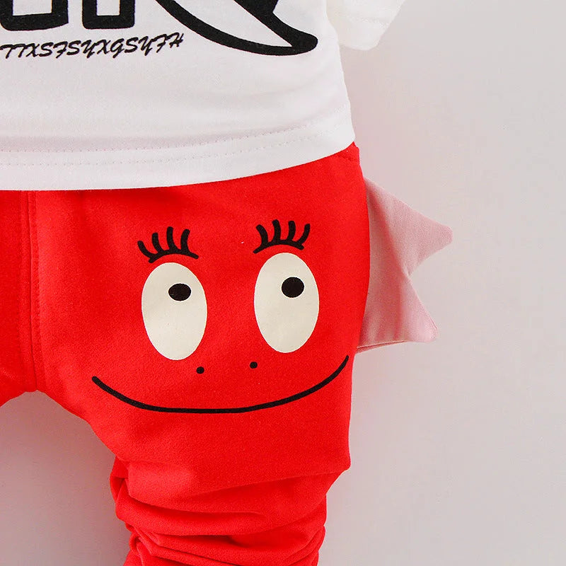Conjunto Infantil Agasalho Capuz Zíper Cartoon Espiègle Lenogue
