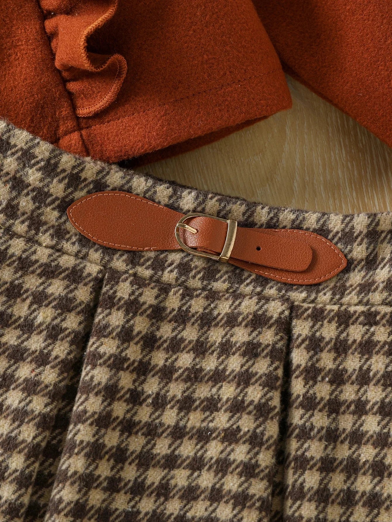 Conjunto Infantil Blazer Saia Manga Longa élégance Lenogue