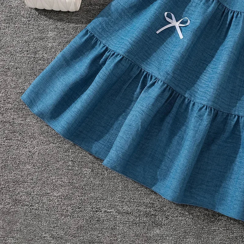 Conjunto Infantil Blusa Manga Longa Vestido Chérie Lenogue