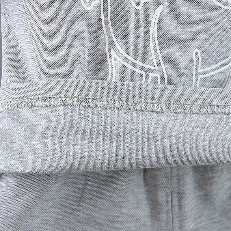 Conjunto Infantil Camisa Gola Polo Dinossauro com Shorts Modelo Lenogue