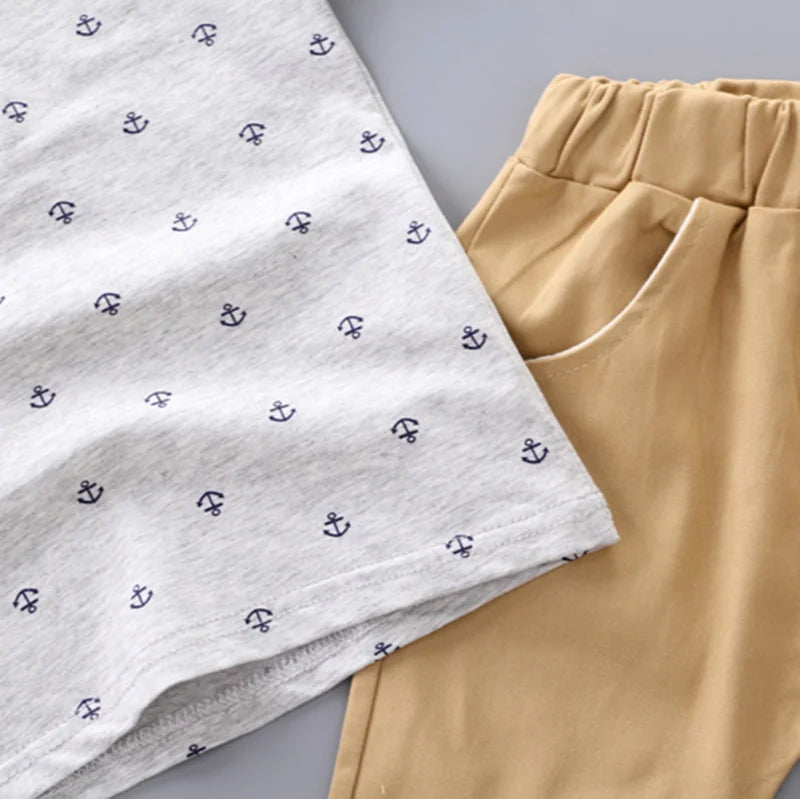 Conjunto Infantil Macio Benjamin para Outono e Inverno