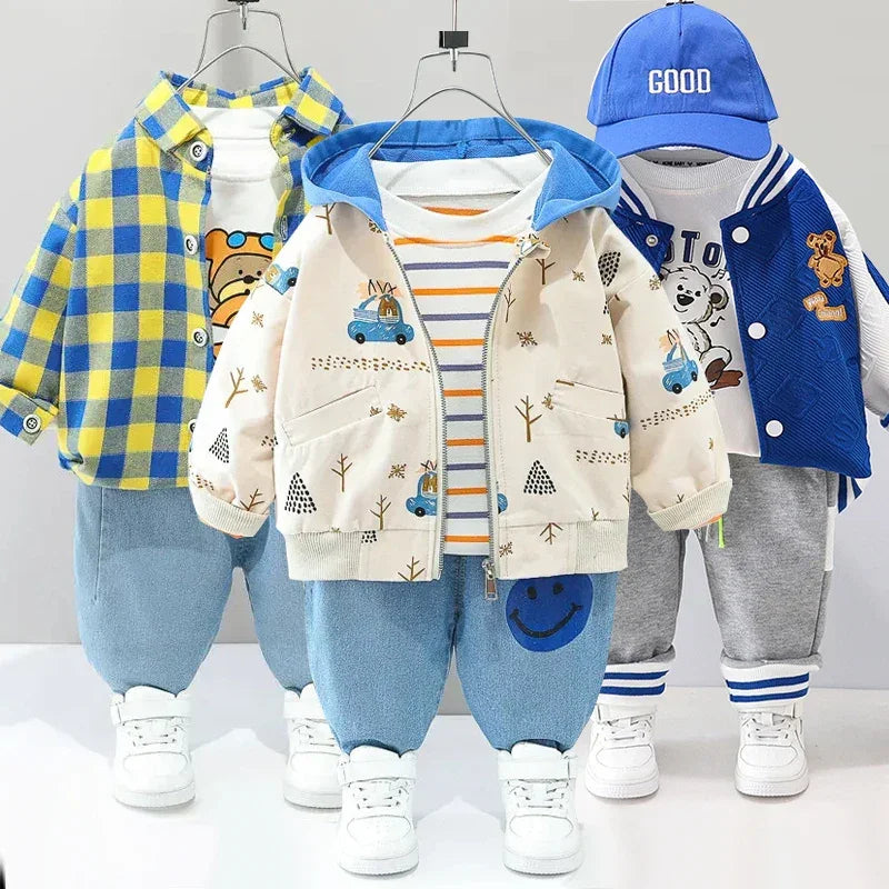 Conjunto Infantil Masculino Estampa Carro Lenogue