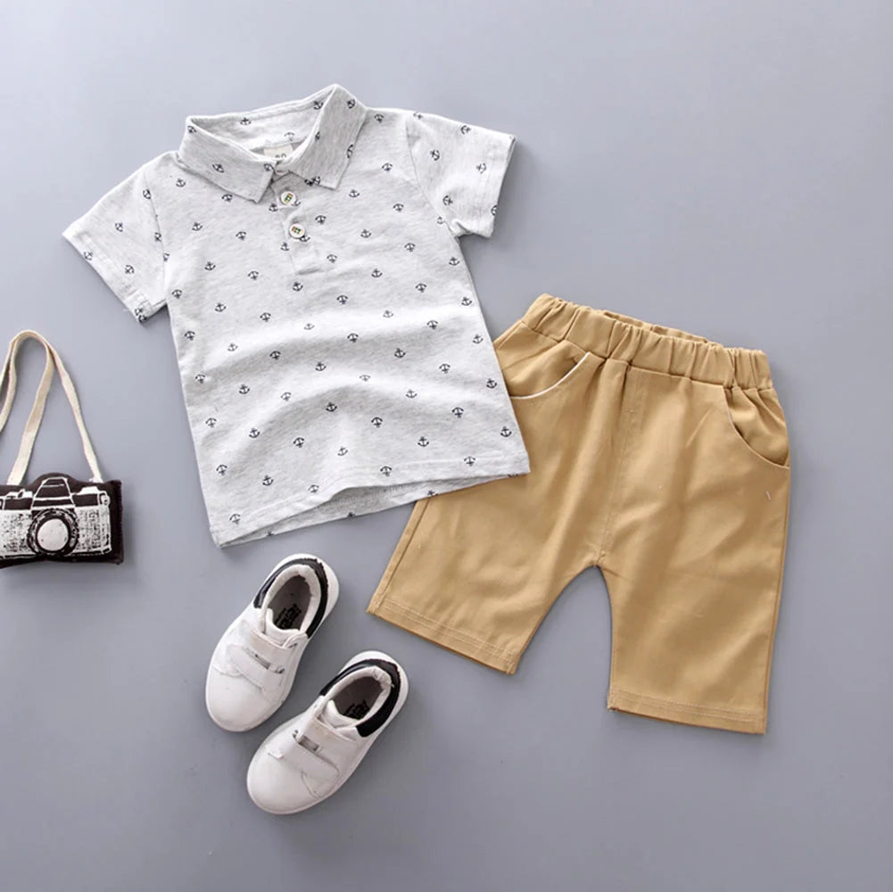 Conjunto Infantil Masculino Heitor Bege Lenogue