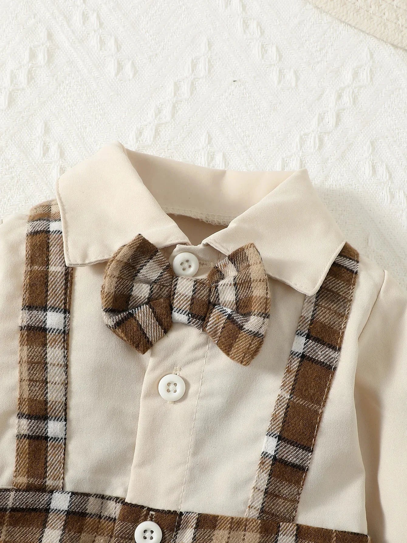 Conjunto Infantil Masculino Lapela Suspensórios Chapéu Lenogue