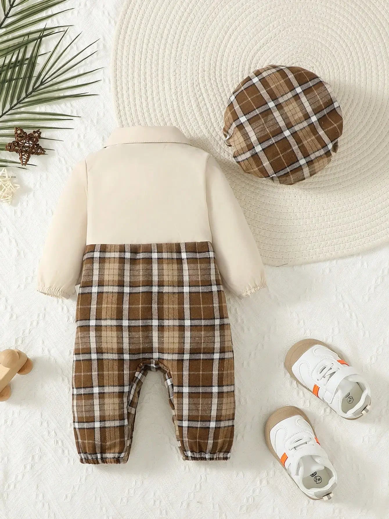 Conjunto Infantil Masculino Lapela Suspensórios Chapéu Lenogue