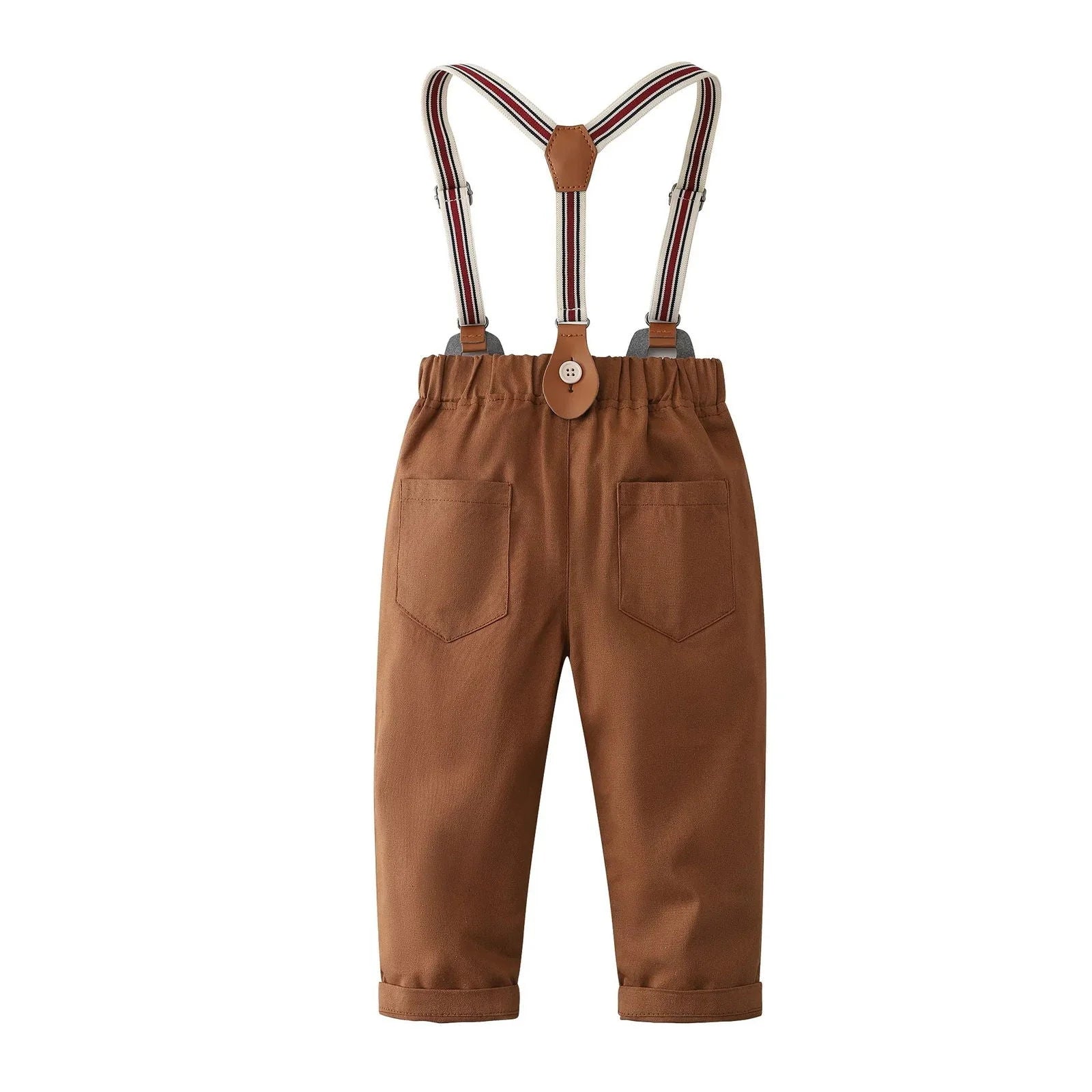 Conjunto Infantil Masculino Tommy Shelby Marrom Lenogue