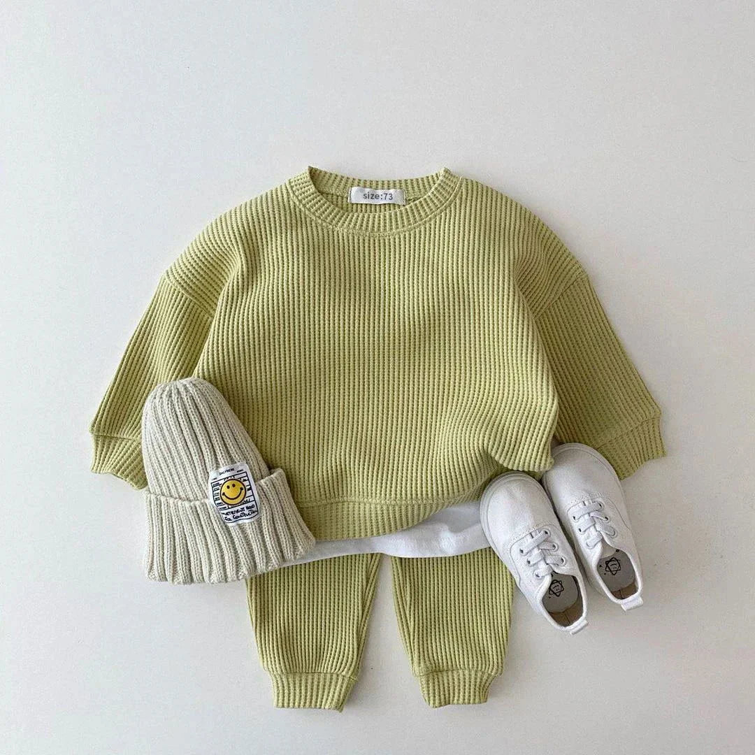 Conjunto Infantil Moletom Colors Colorido Lenogue Verde / 6-12 Meses