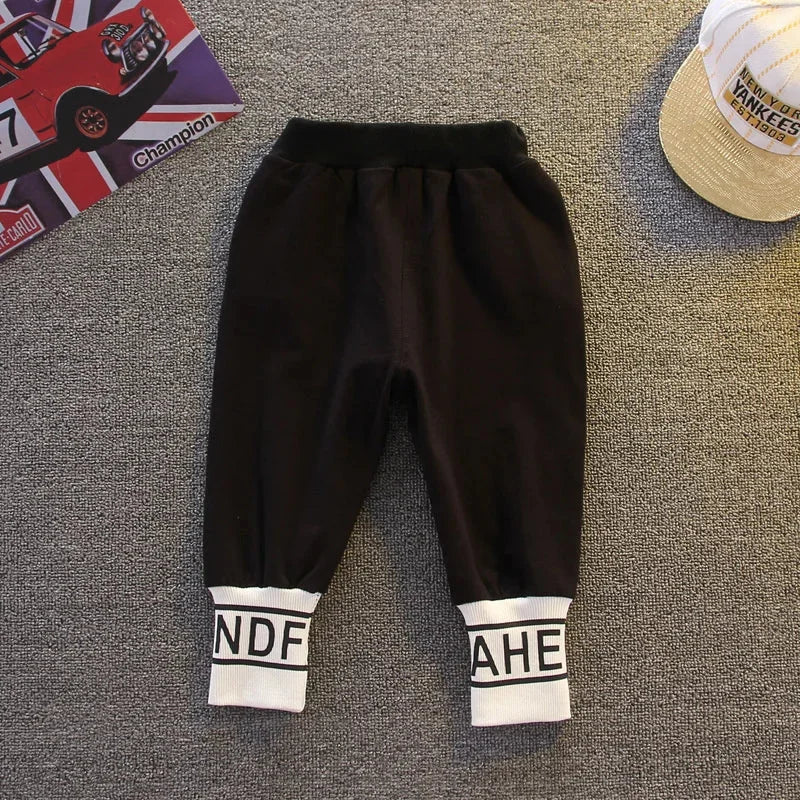 Conjunto Infantil Moletom com Capuz Estampa Letras e Calça Lenogue