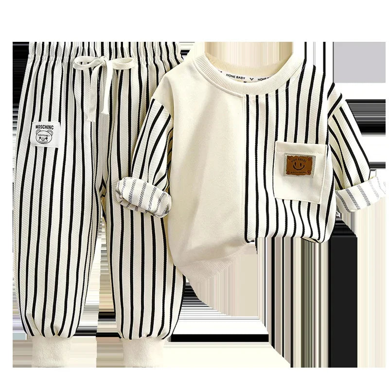 Conjunto Infantil Moletom Gola Redonda Algodão Souple Lenogue