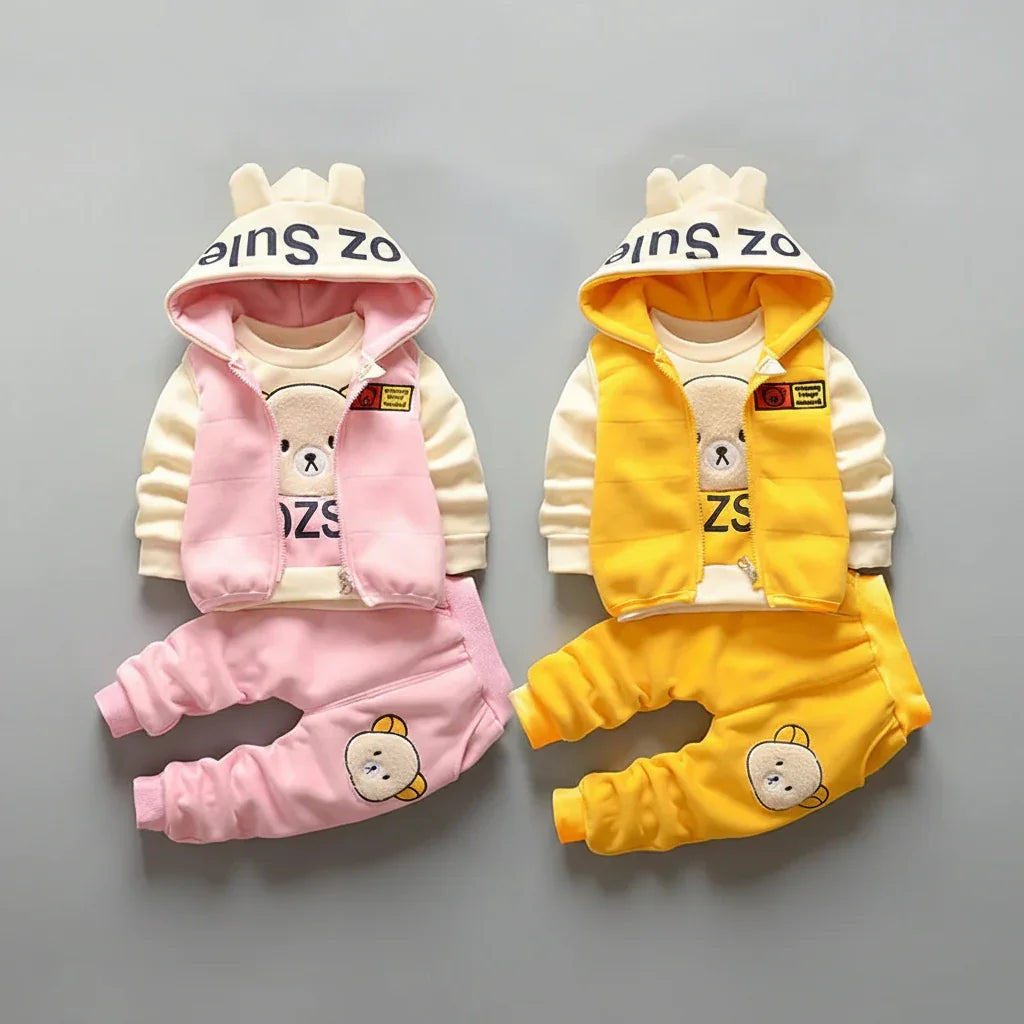 Conjunto Infantil Pijama Flanela Fleece Cartoon Rêve Lenogue