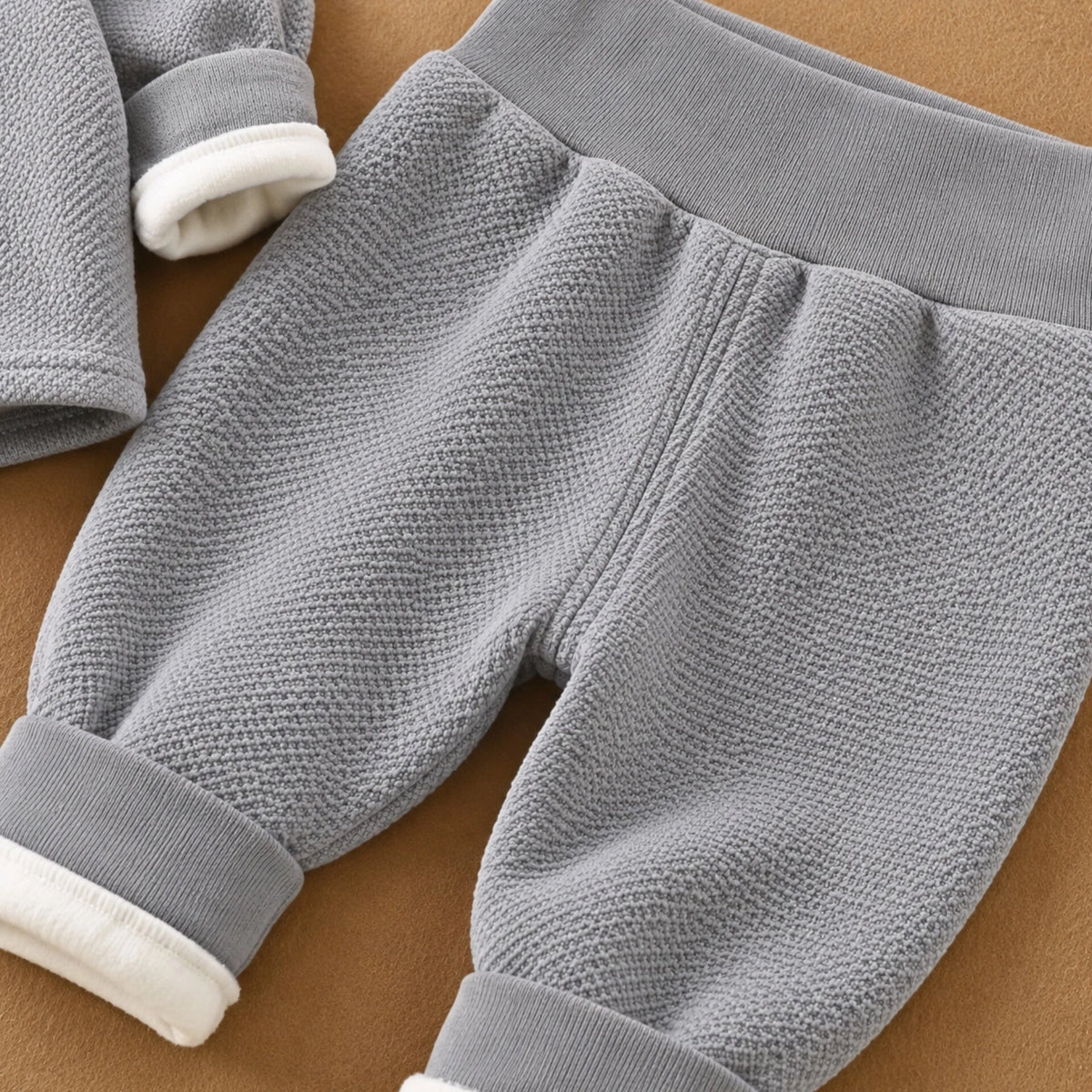Conjunto Infantil Térmico Cintura Alta Cobre Barriga Chaleur Lenogue
