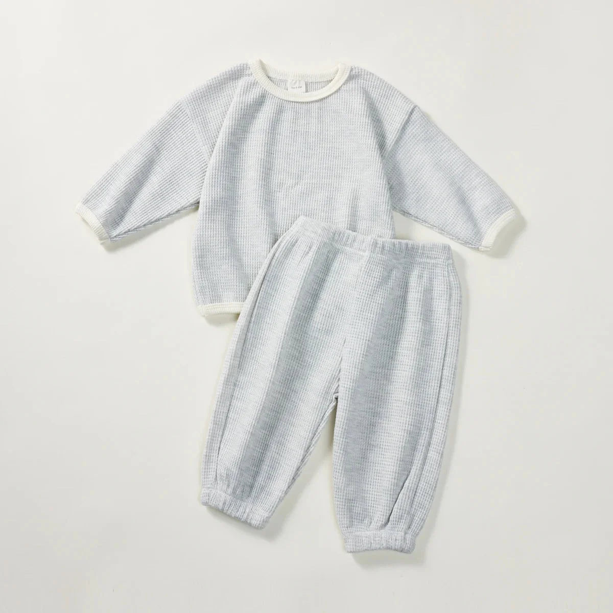 Conjunto Infantil Waffle Calça e Blusa Lenogue