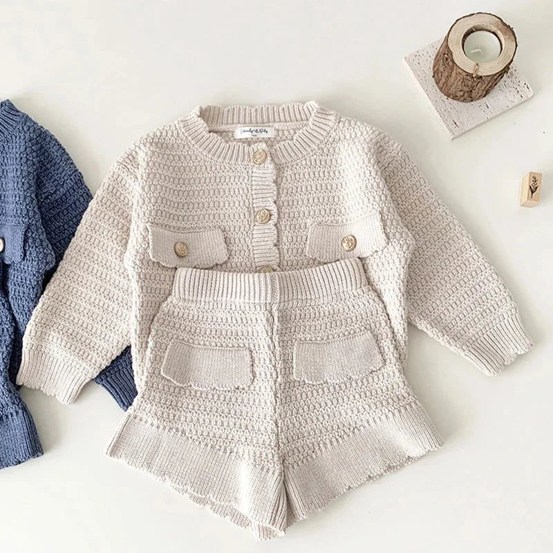 Conjunto Infantil Feminino Agatha Verde Lenogue