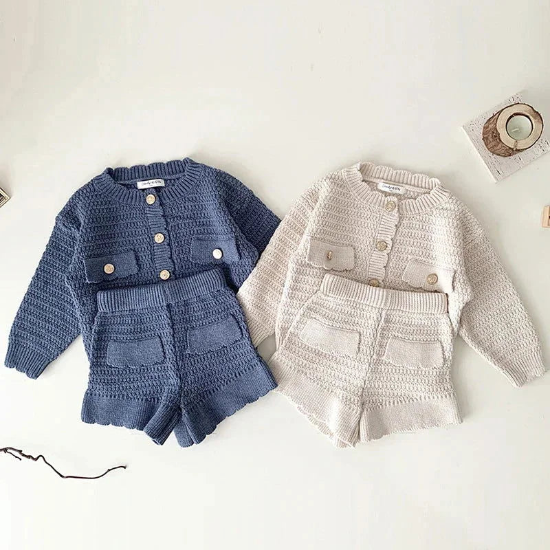Conjunto Infantil Feminino Agatha Verde Lenogue