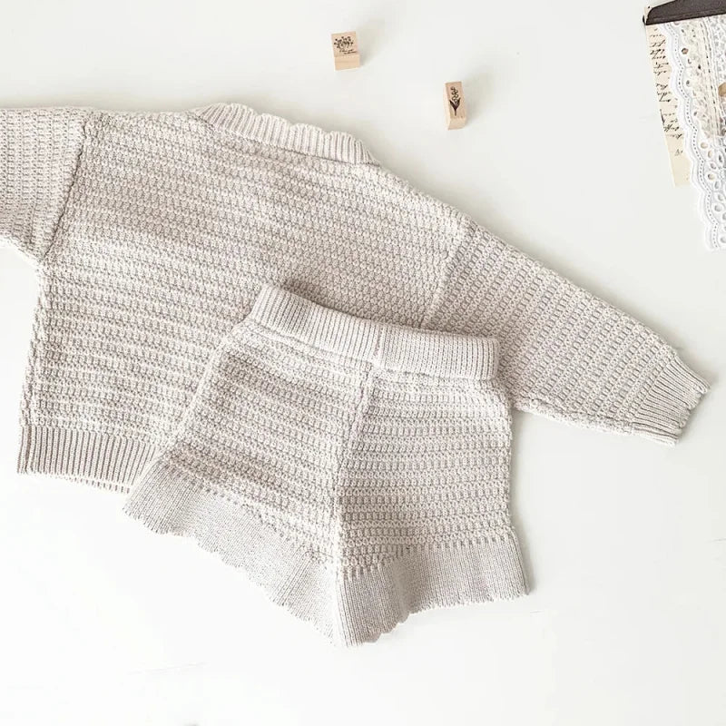 Conjunto Infantil Feminino Agatha Verde Lenogue