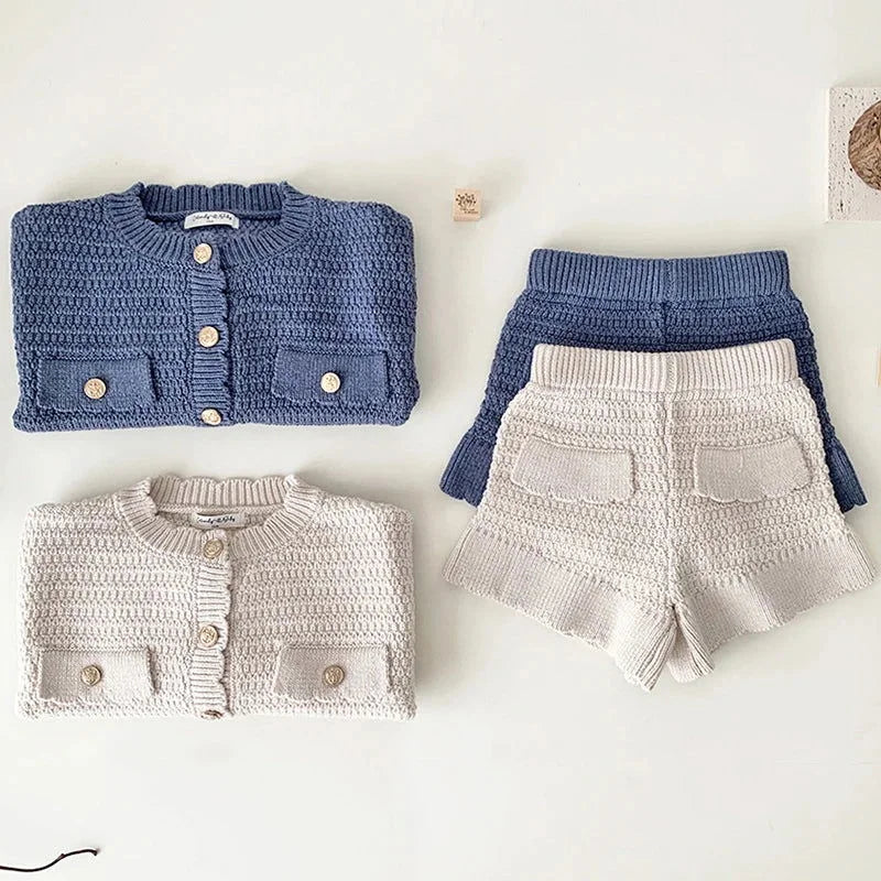 Conjunto Infantil Feminino Agatha Verde Lenogue