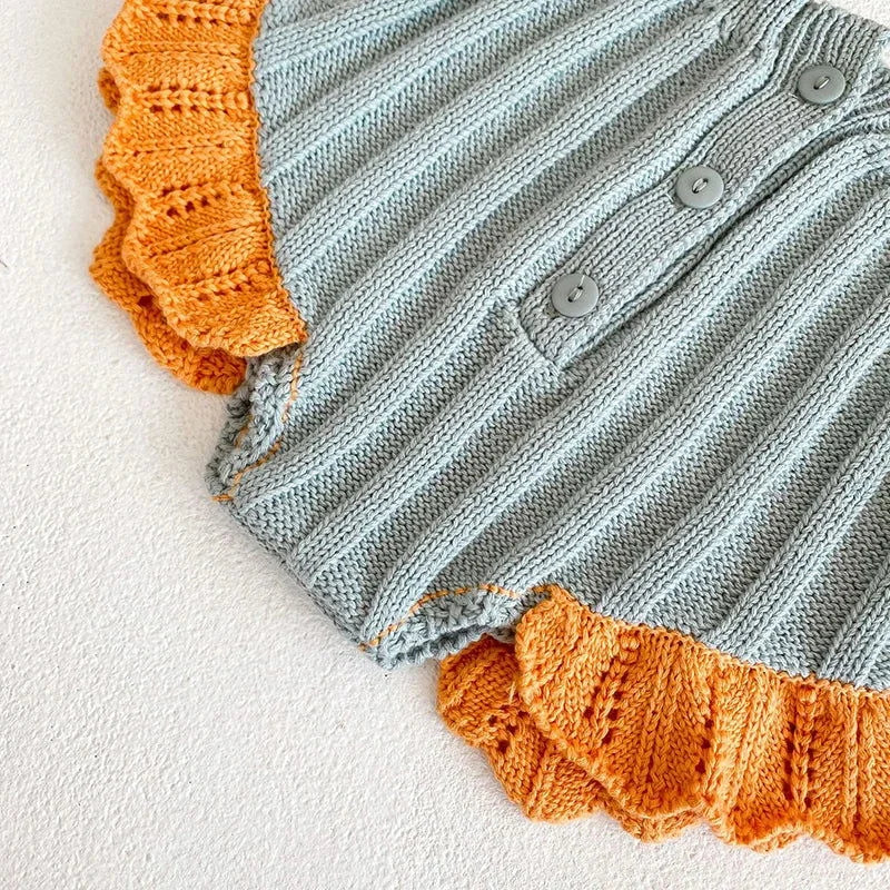 Conjunto Infantil Feminino Tricot Joana Rosa Lenogue