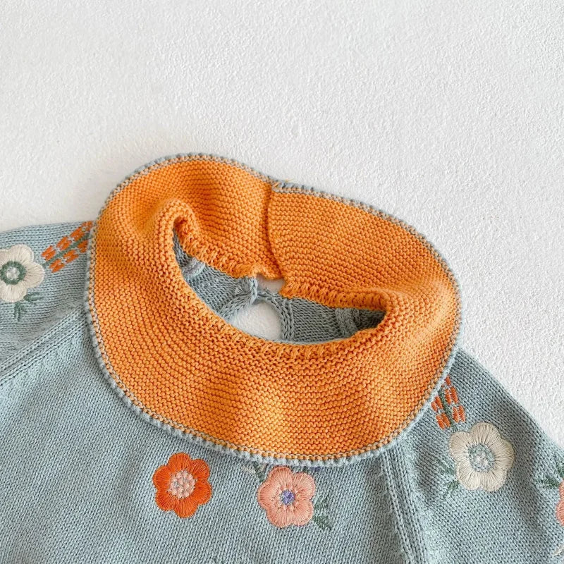 Conjunto Infantil Feminino Tricot Joana Rosa Lenogue