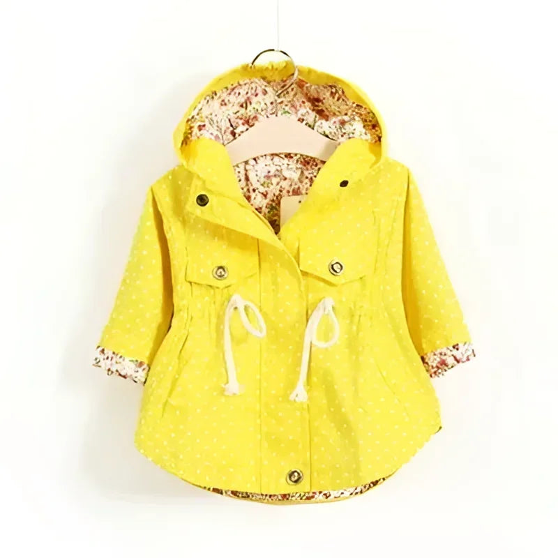Jaqueta Infantil Corta Vento Poá Vermelha Lenogue para Meninos e Meninas Amarelo / 2
