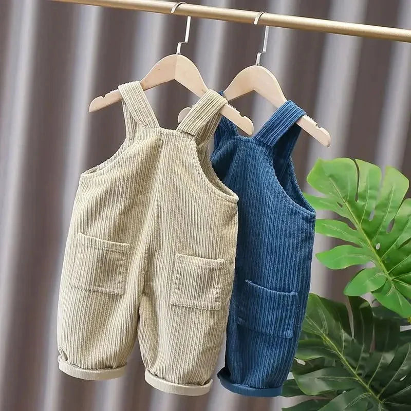 Macacão Infantil Jardineira Bear Marrom Lenogue