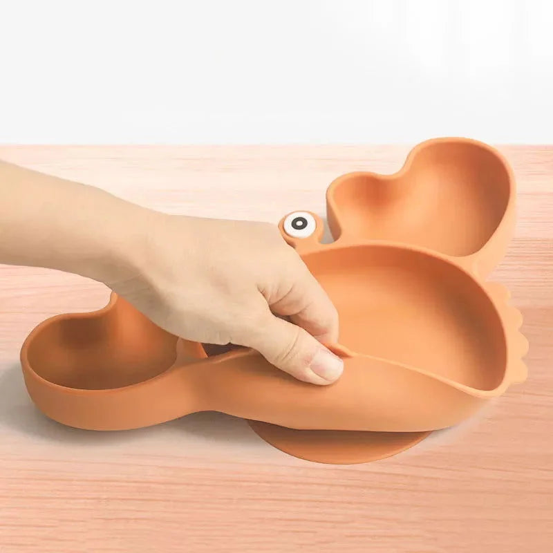 Kit Infantil Introdução Alimentar Caranguejo Lenogue