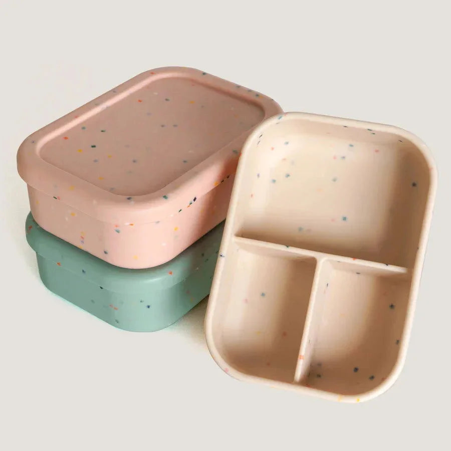 Lancheirinha Infantil Silicone com Divisórias Lenogue