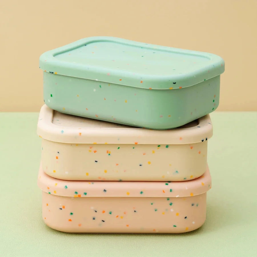 Lancheirinha Infantil Silicone com Divisórias Lenogue