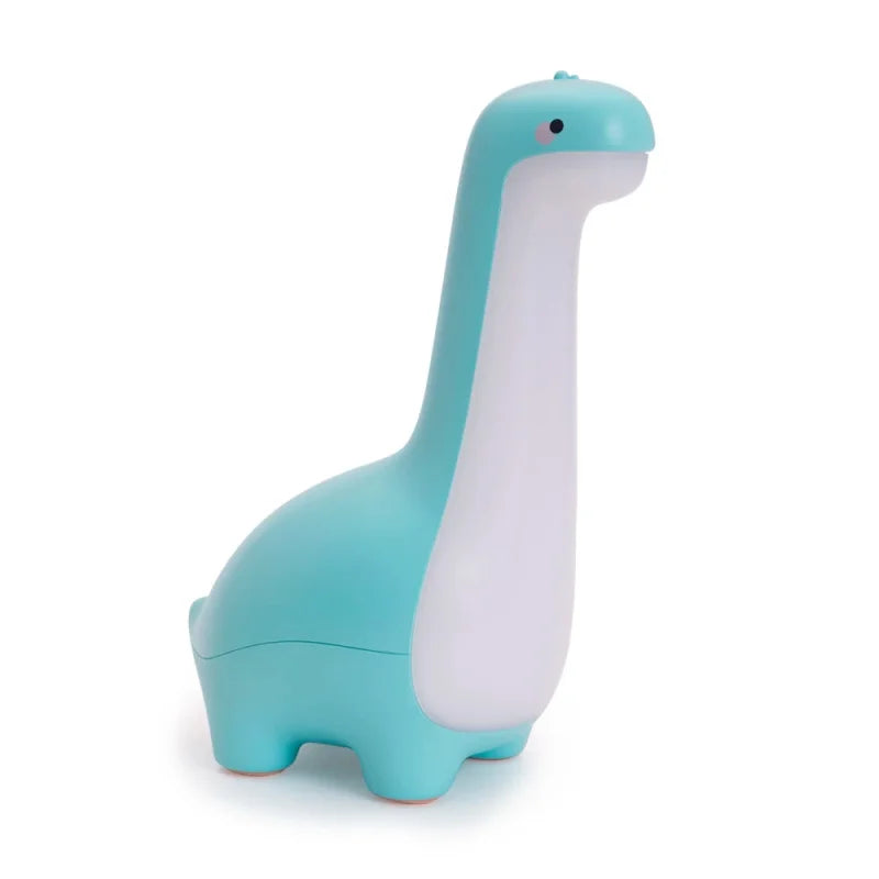 Luminária Infantil Cabeceira Dinossauro Verde Lenogue Azul